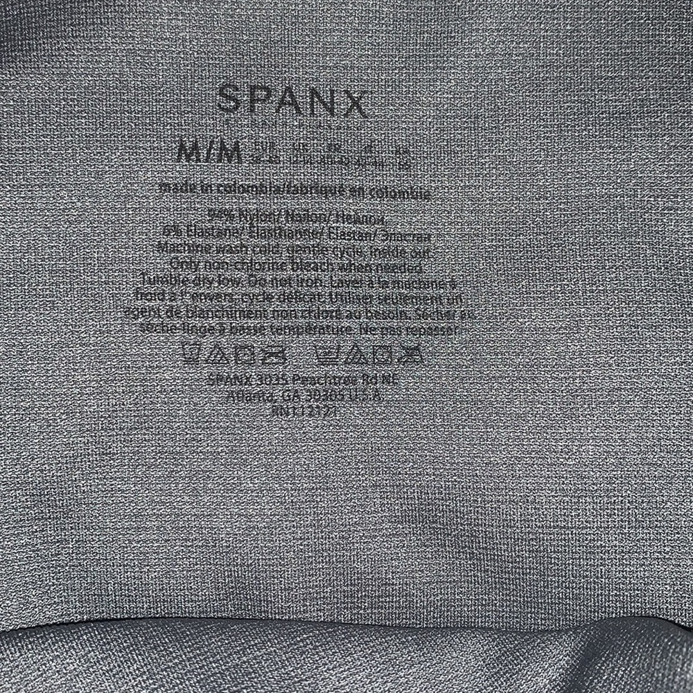 Spanx look at me now grey blue leopard leggings - Picture 3 of 5